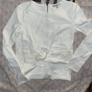 White/cream bodycon dress